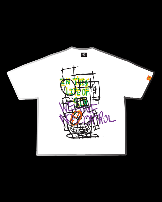 IN THIS LIFE OF SIN WE HAVE NO CONTROL TEE